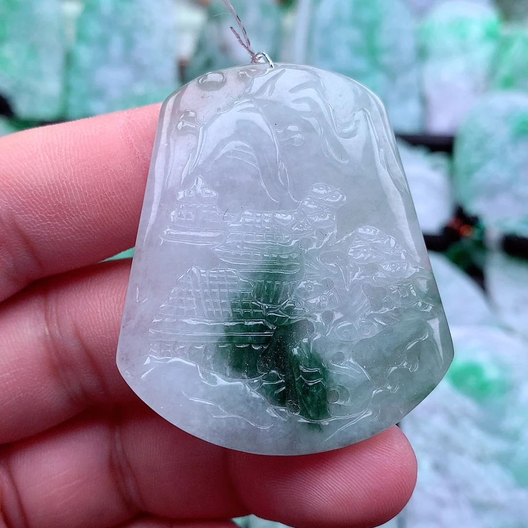 翡翠吊坠(不含链)未镶嵌