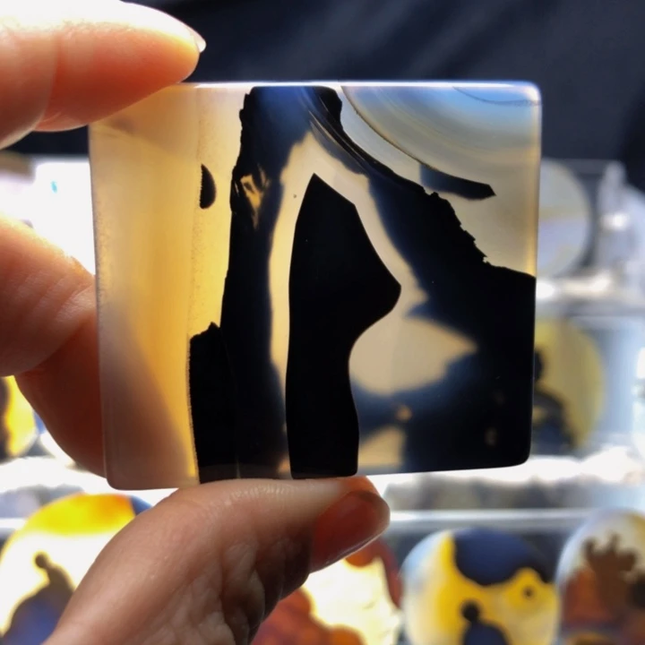 合金玛瑙/玉髓珠宝奇石175