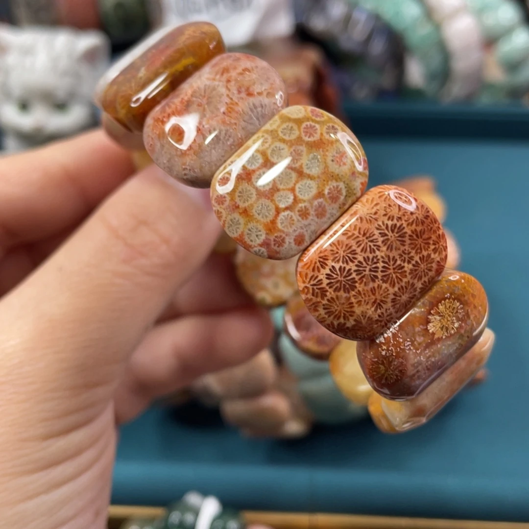 未镶嵌手镯硅化玉