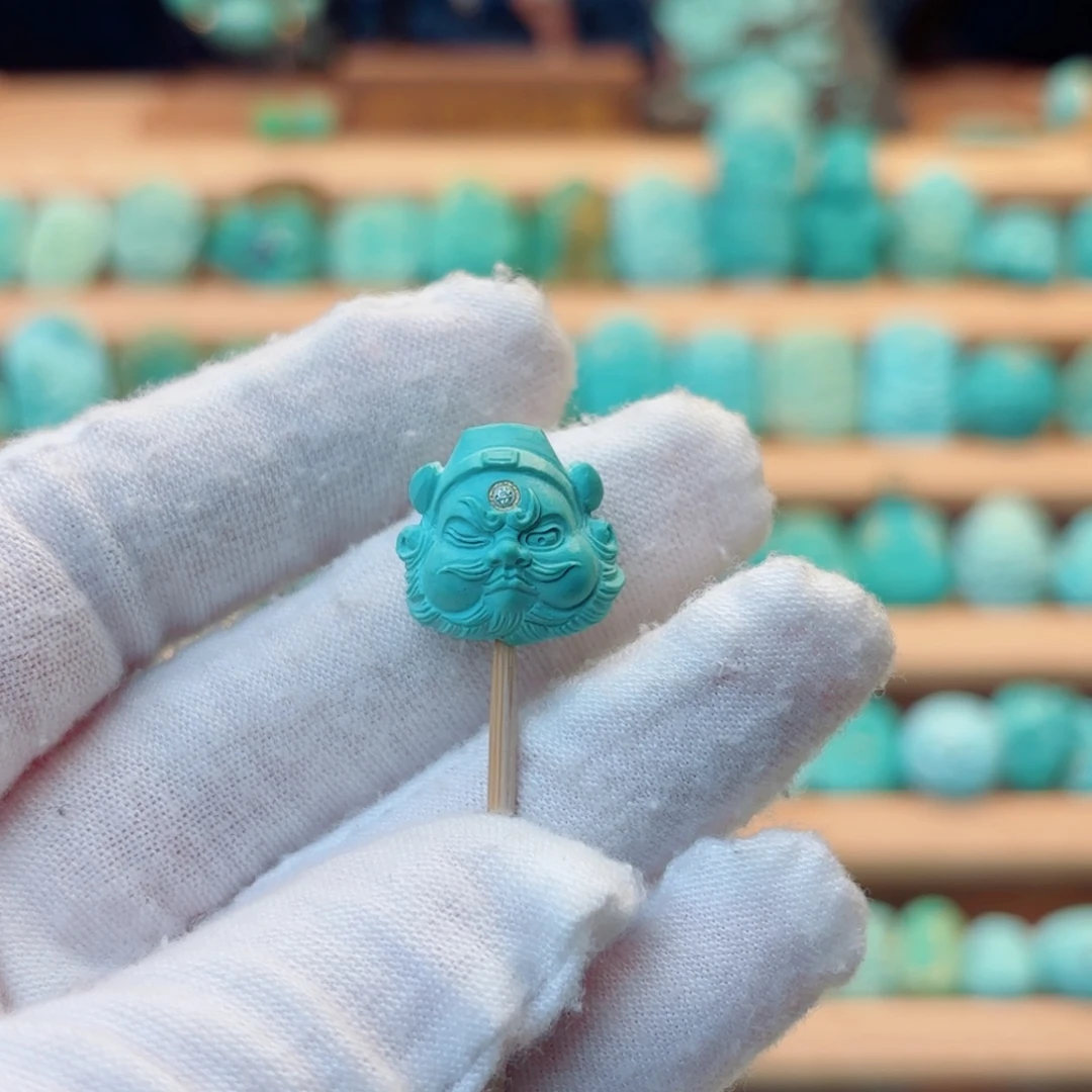 绿松石未镶嵌配饰