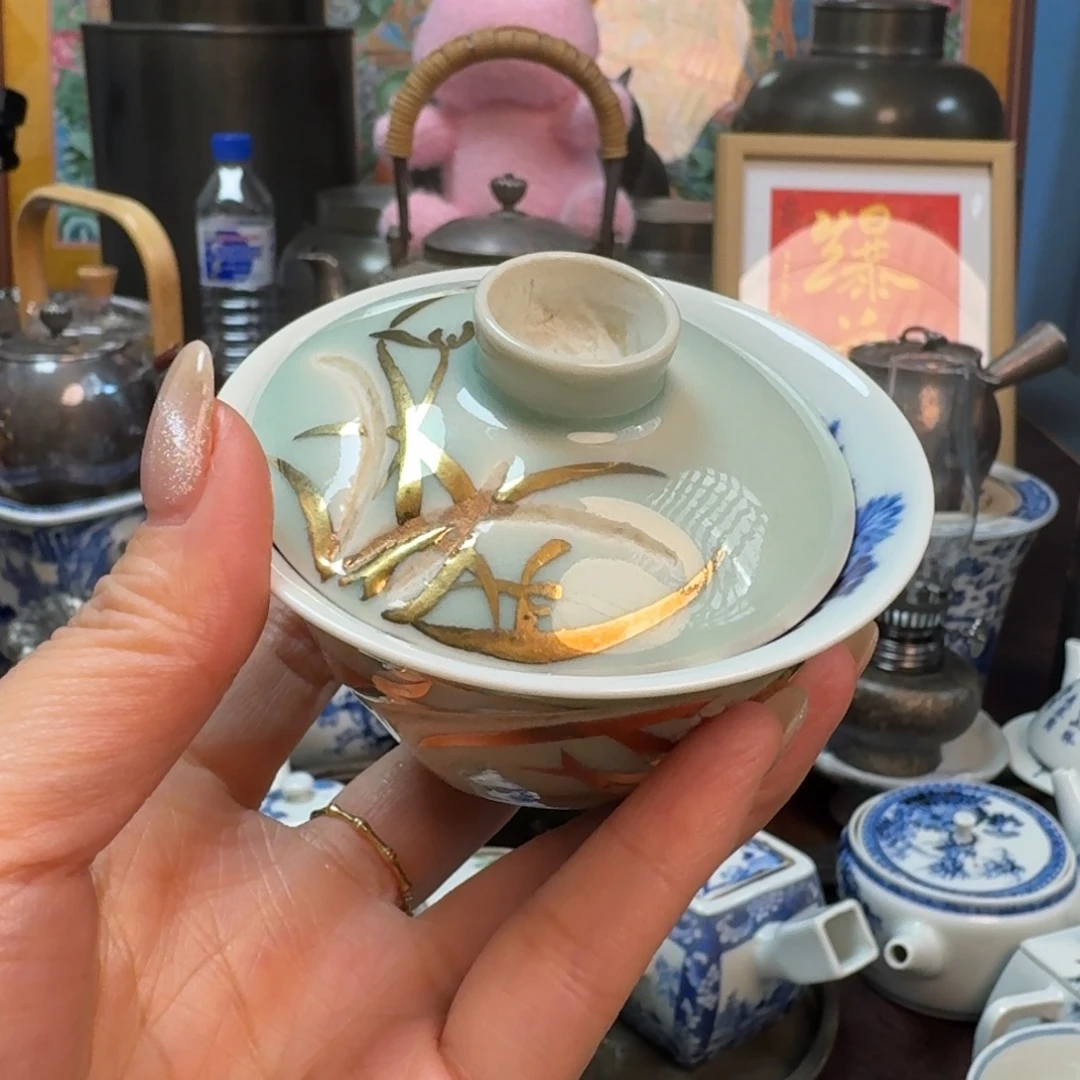 阡茶可集，阡茶可集盖碗