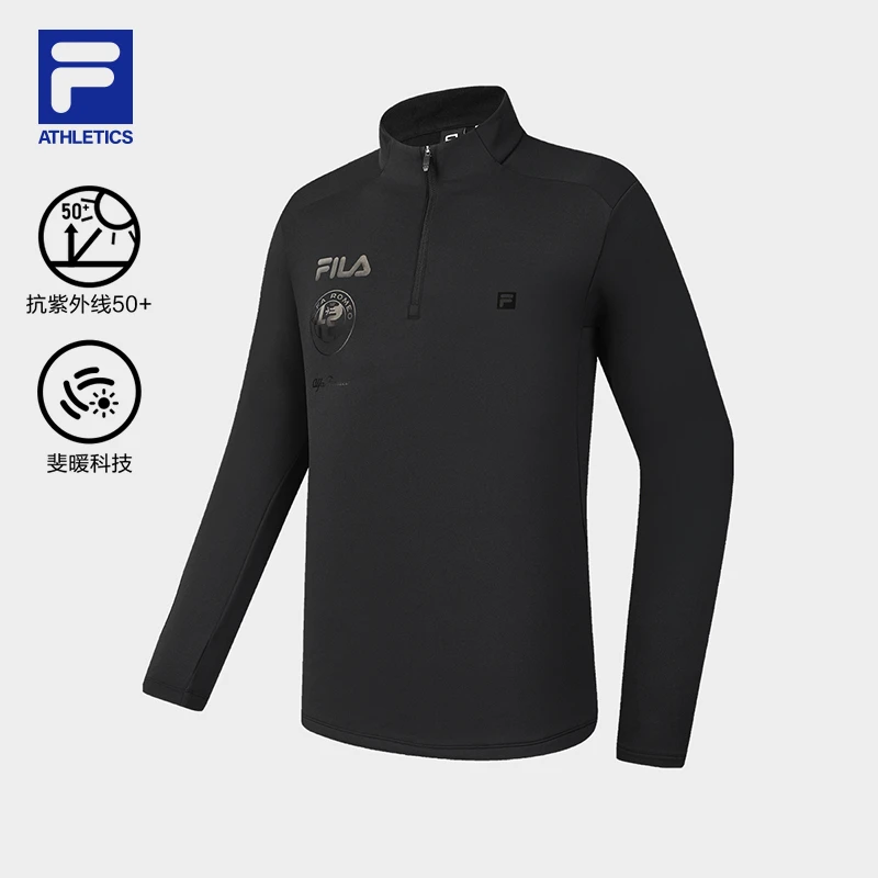 【高端滑雪立领上衣】Fila/斐乐 男子冬季新款运动长袖 A11M546204F