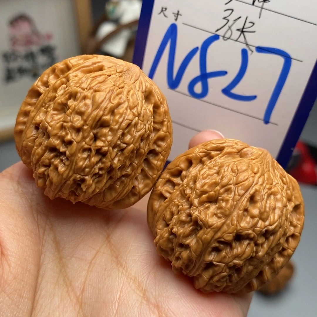 吊坠文玩核桃绣球36