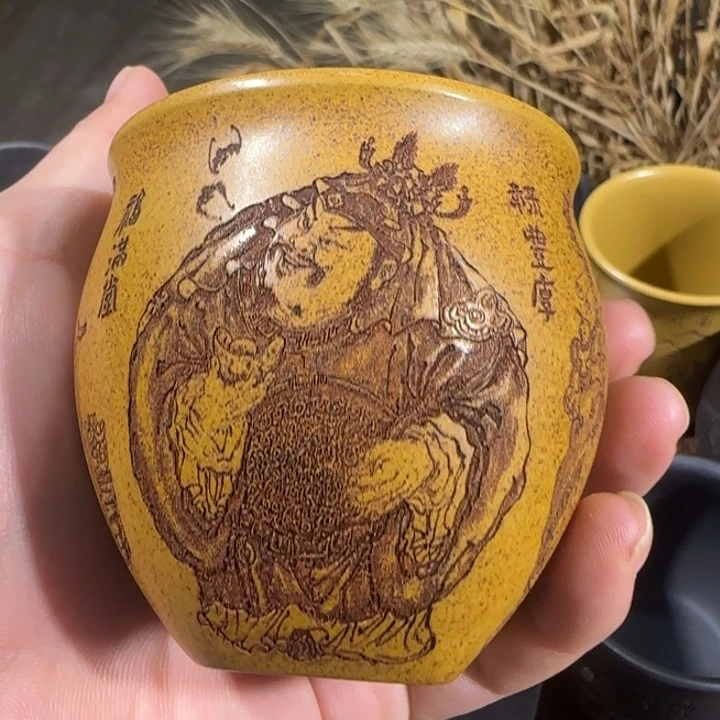 茶杯紫砂全手工紫砂主人杯