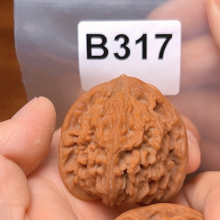吊坠文玩核桃42红狮子