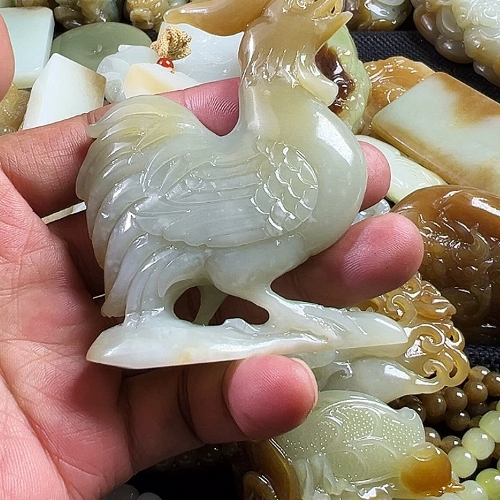 *****和田玉未镶嵌吊坠(不含链)