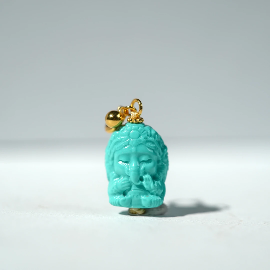 左边婷姐丨绿松石吊坠（D333）