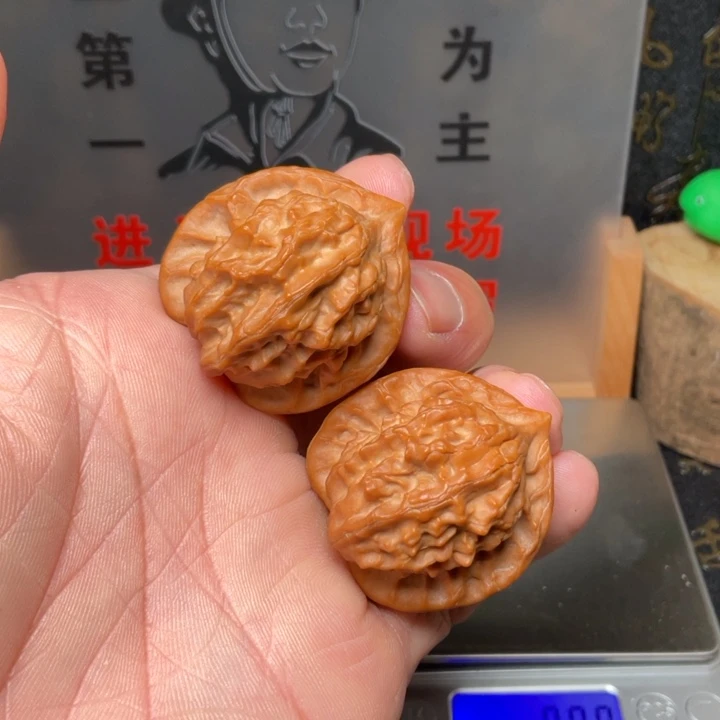 喵***喵文玩核桃吊坠大耳朵图图35全品