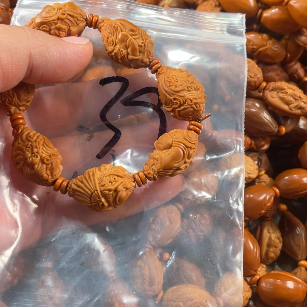 橄榄核手串/手链橄榄核雕工艺手串