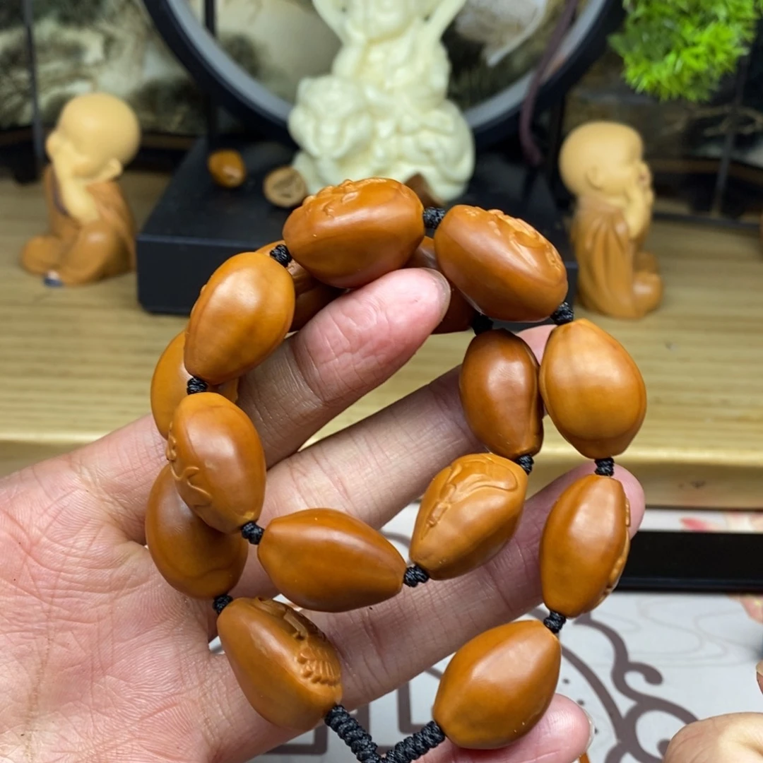 橄榄核手串/手链橄榄核雕工艺手串