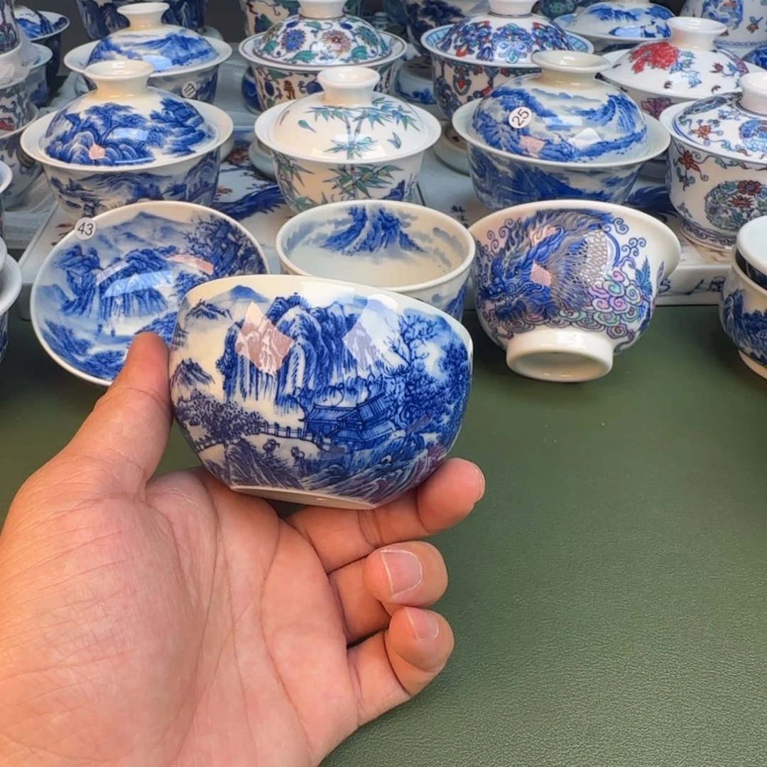 纯手工纯手绘茶具13