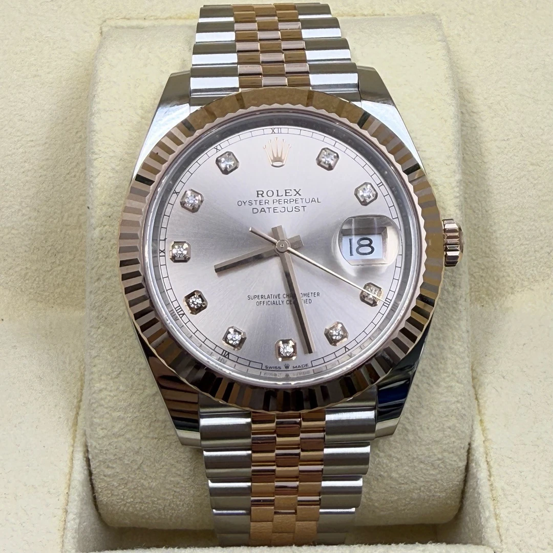 全新未使用 Rolex/劳力士 劳力士日志/126331-0008/1月卡未使用