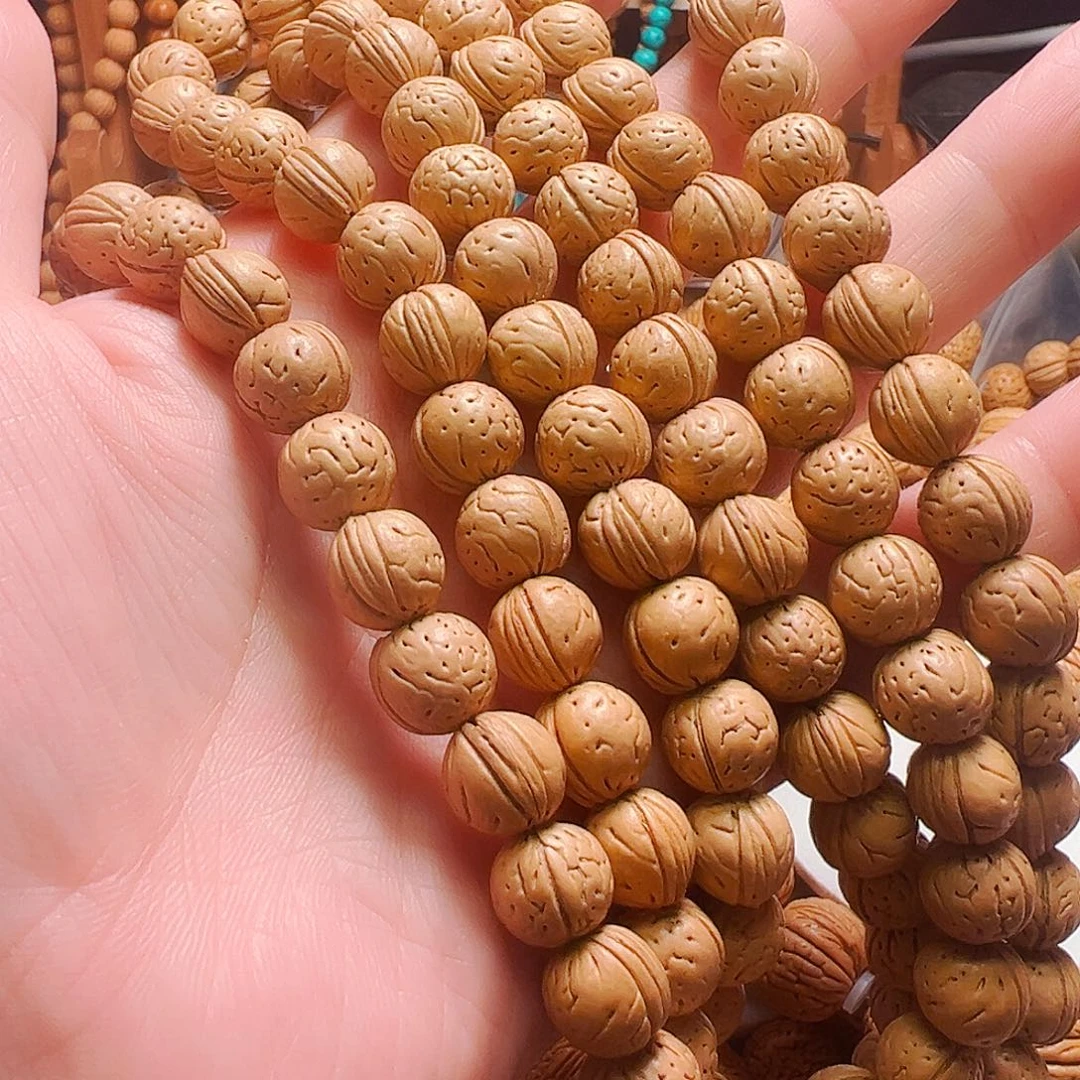 桃核手串野生小金豆10尺