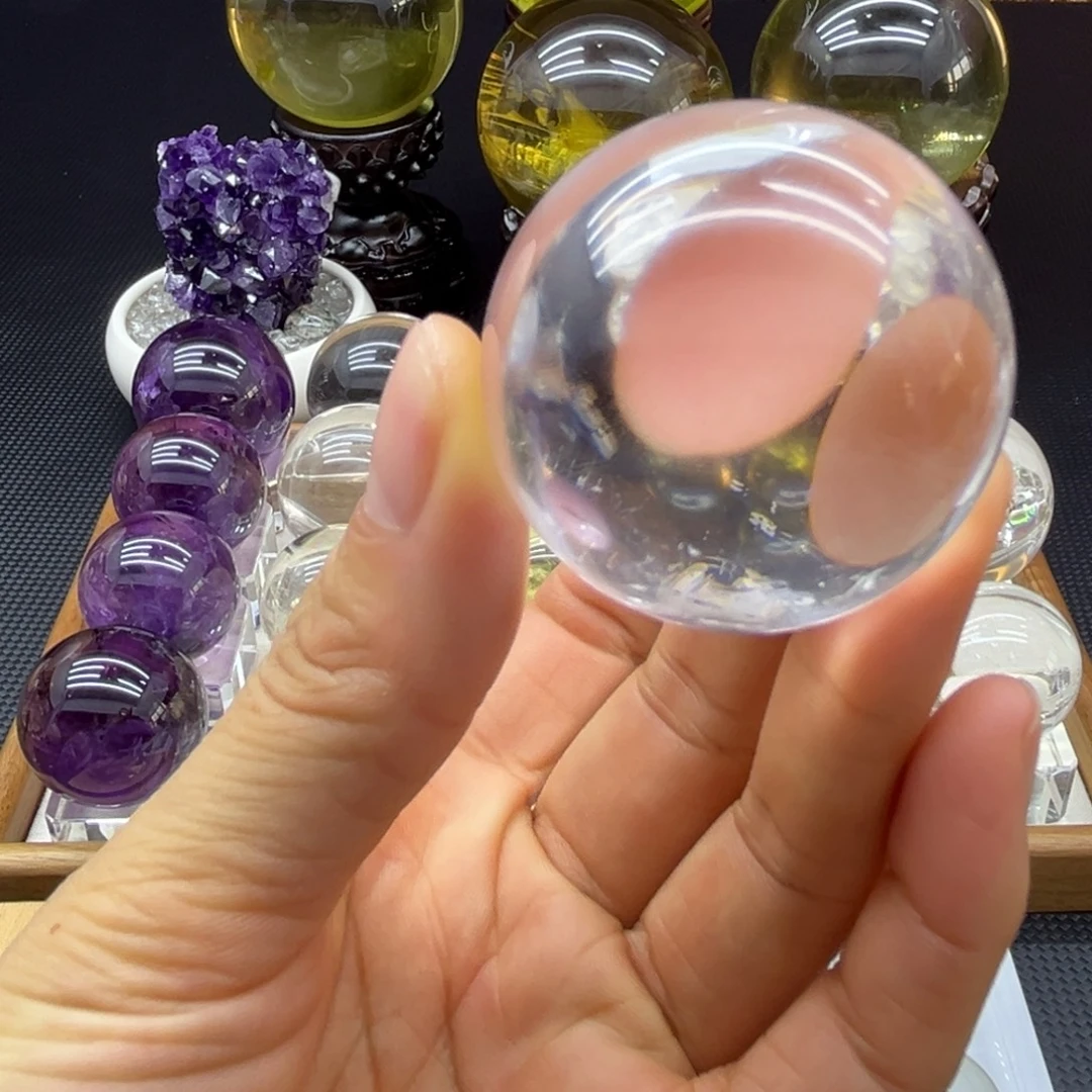 银S925镶嵌水晶珠宝半成品4.2公分