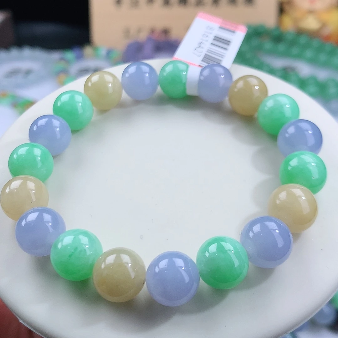 翡翠手链未镶嵌卡10