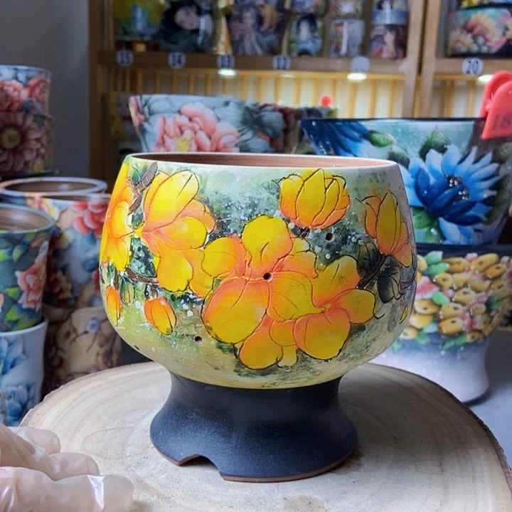 景德镇艺术手绘作品