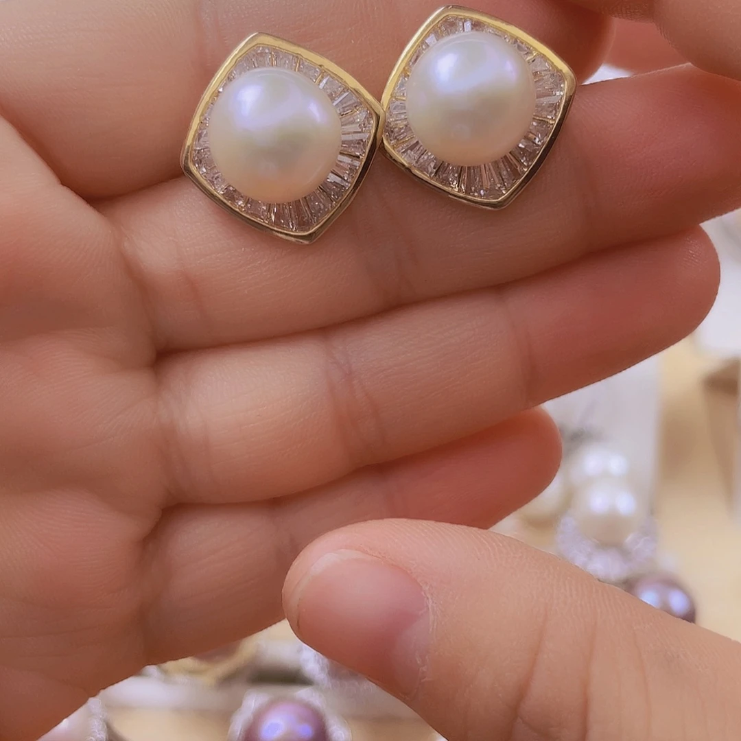 耳饰淡水珍珠未镶嵌