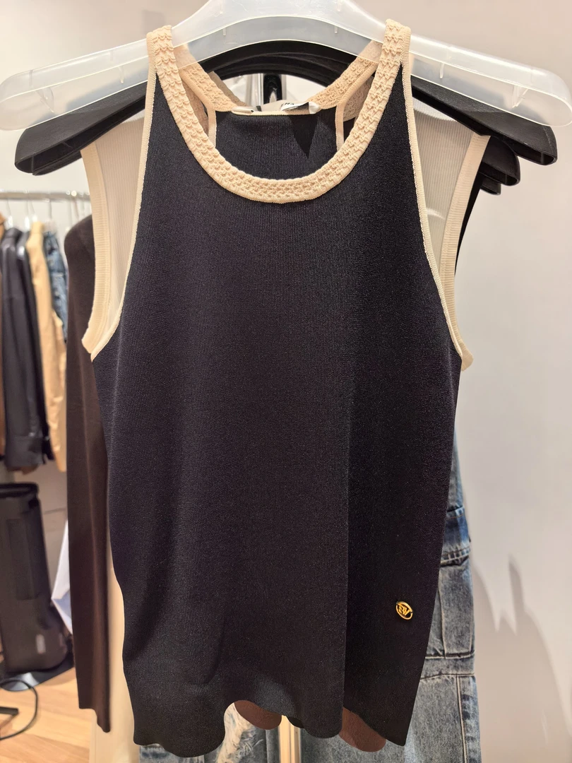 BEAUTY VENA薄款针织吊带背心3S181