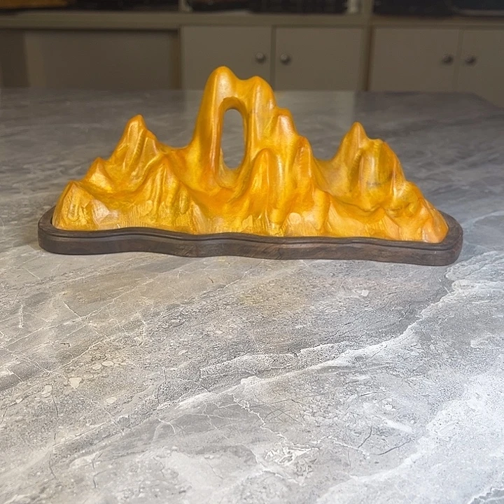 大***师奇石茶宠鱼缸文房摆件