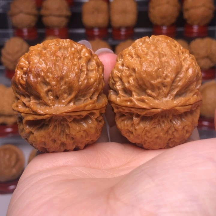 文玩核桃吊坠12龙鳞战甲