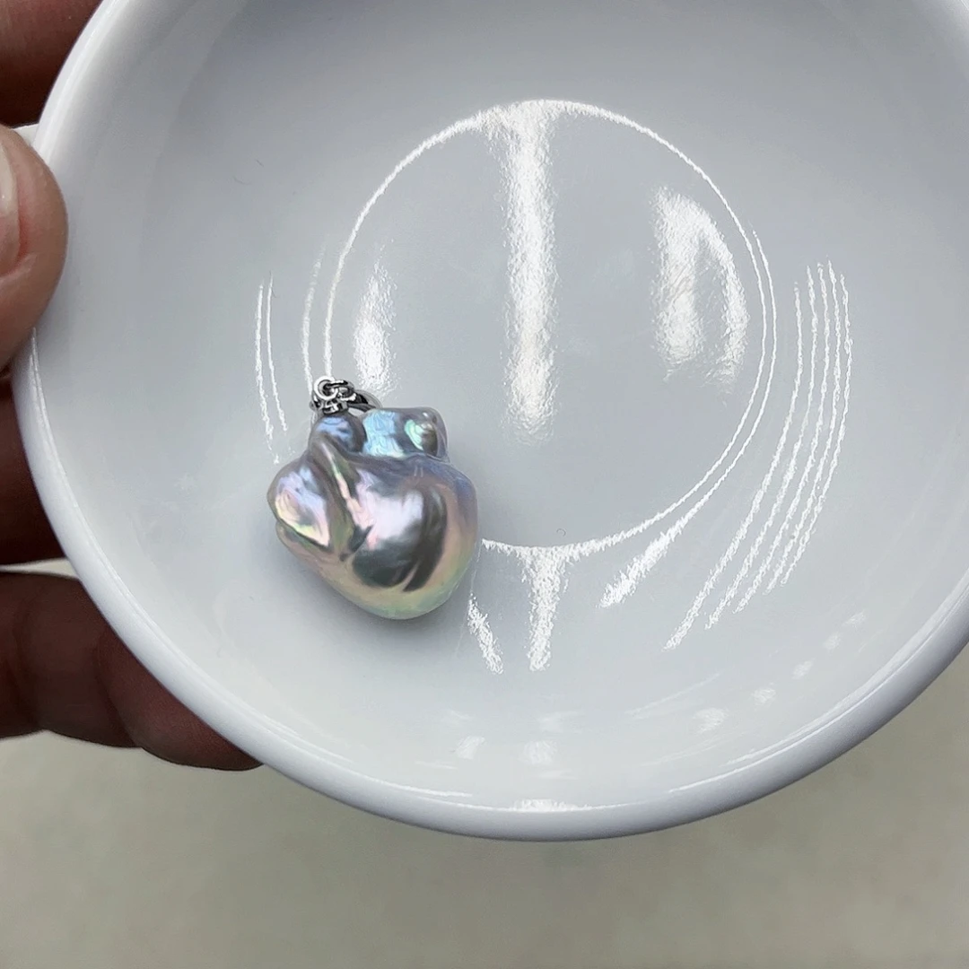 淡水珍珠吊坠(不含链)未镶嵌(****夢08