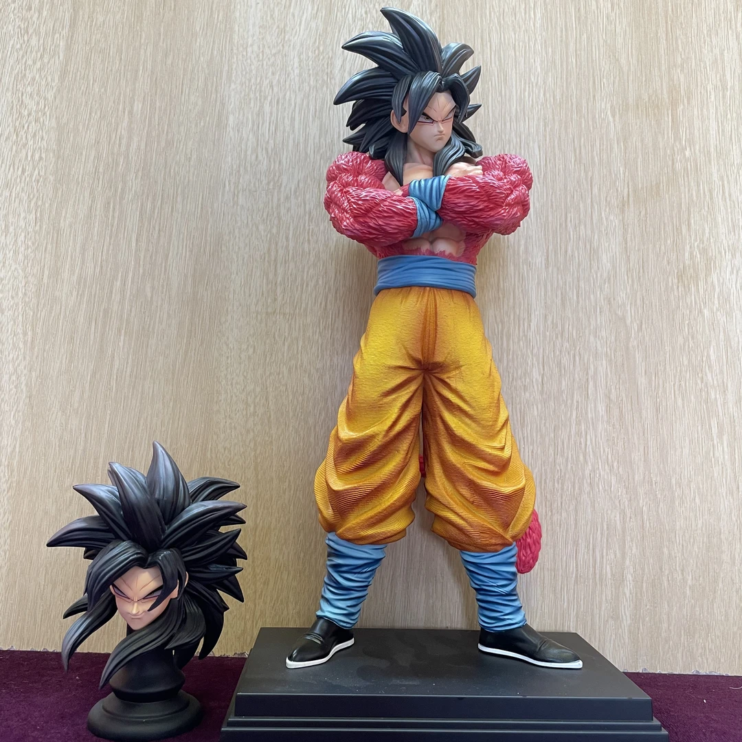 【清风潮玩】雕像哥模玩全喷油顶配32cm龙拳超四悟空-全款现货