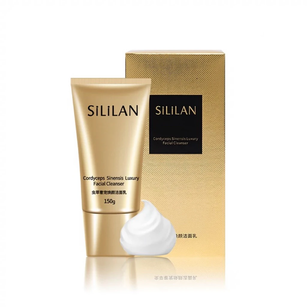 SiLiLAN 斯丽兰虫草奢宠焕颜洁面乳洗面奶