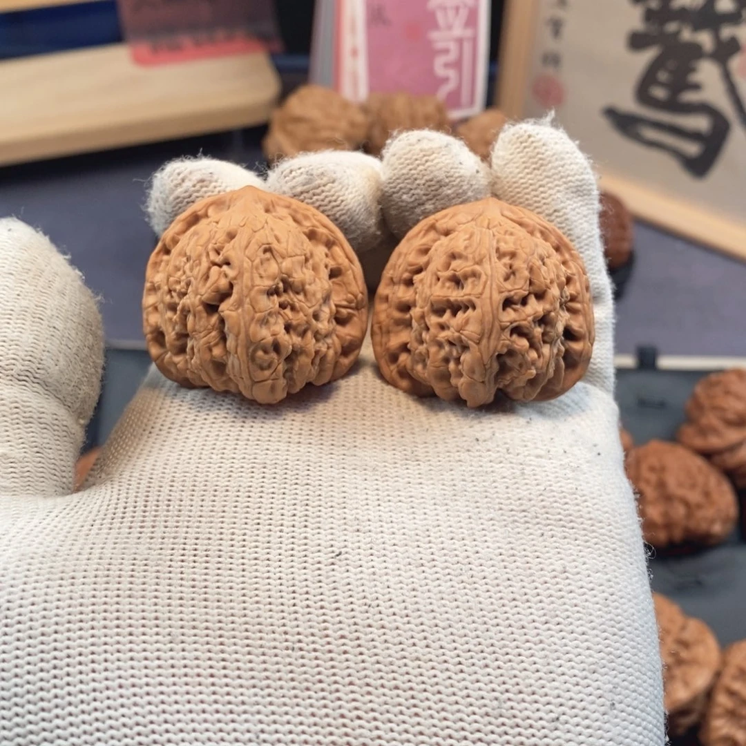 把件文玩核桃36尺承德密文