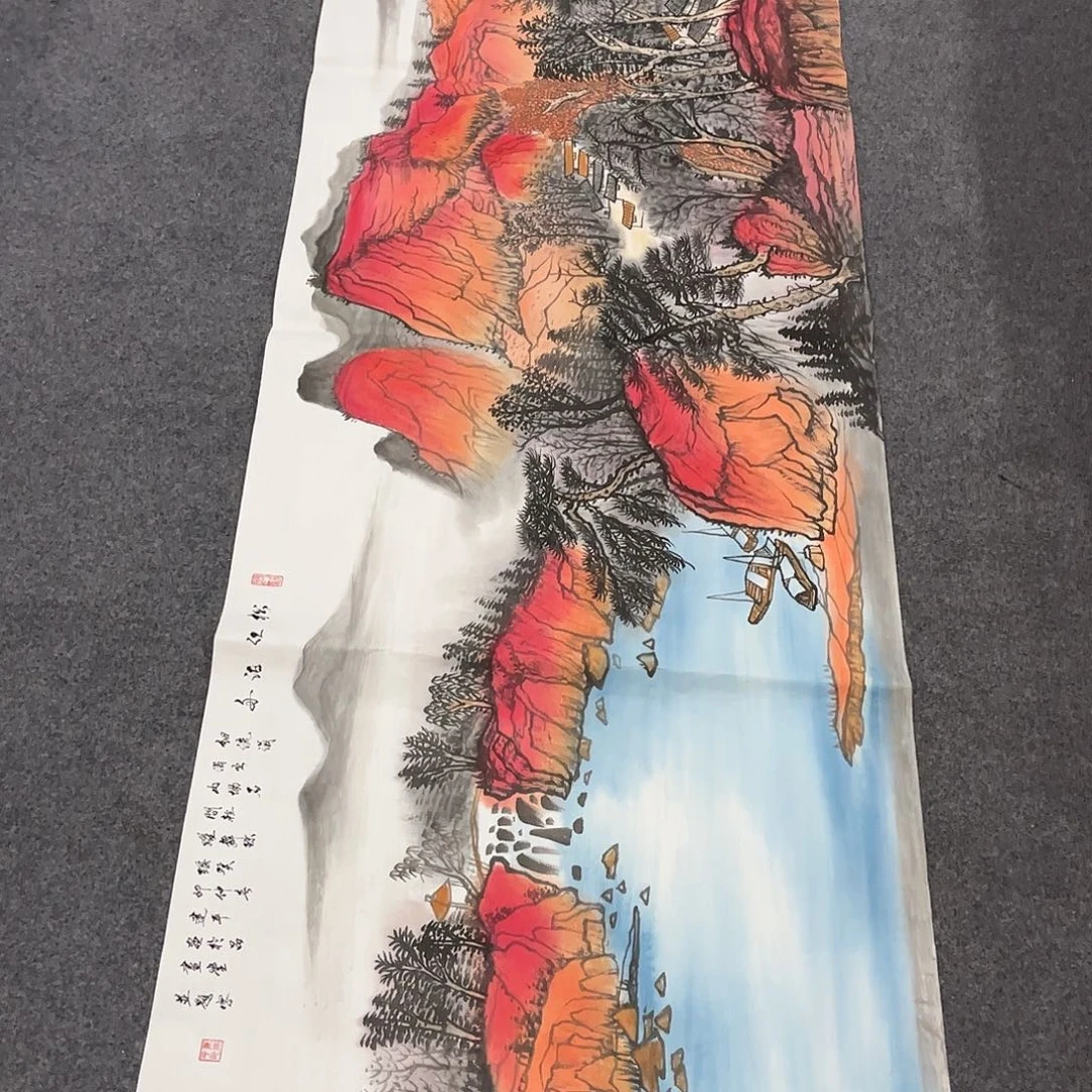 国画D国画作品单幅任发