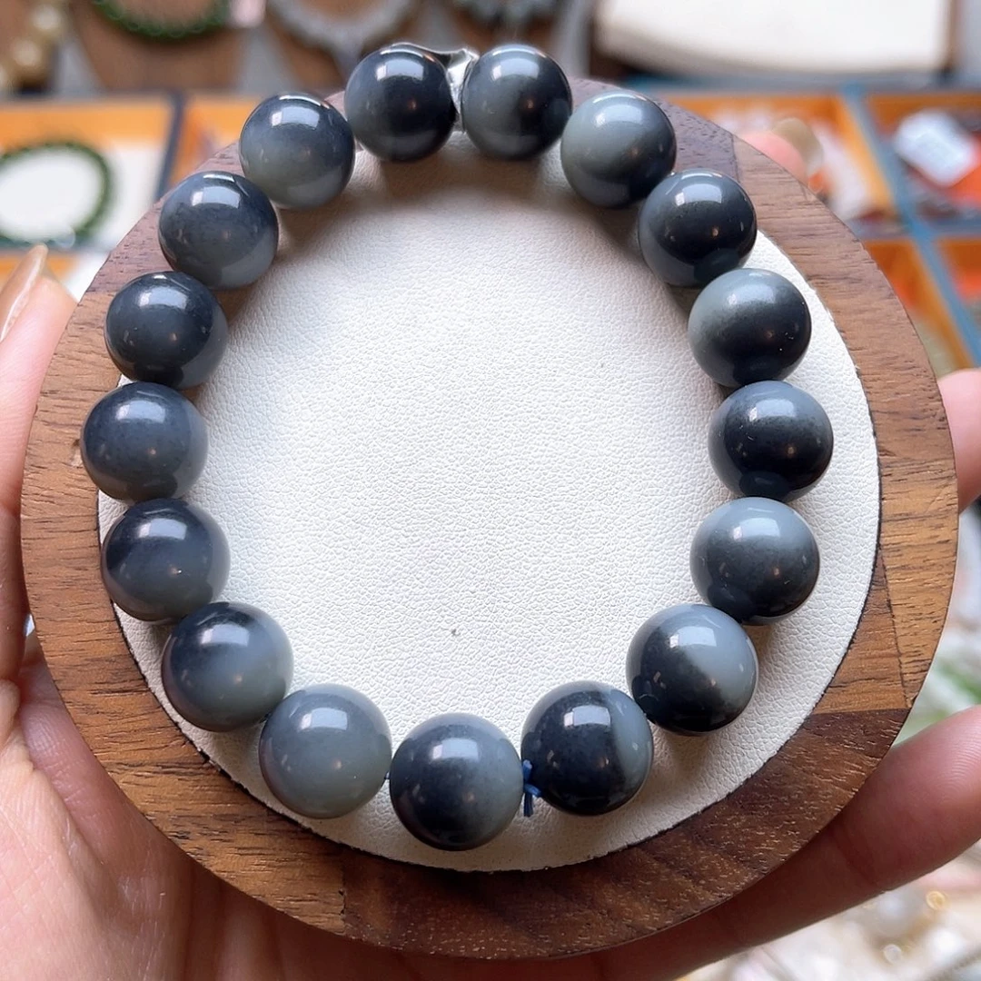 和田玉未镶嵌手串111