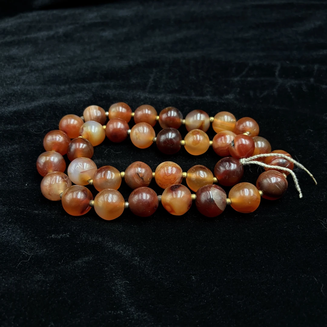 YZ92 明 红玛瑙串