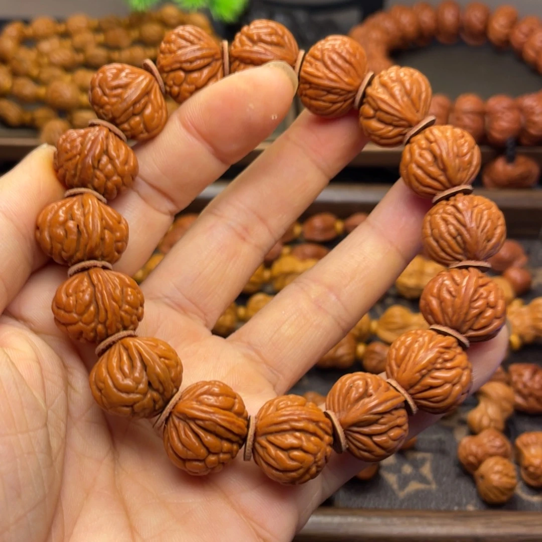 桃核手串龙纹桃核1