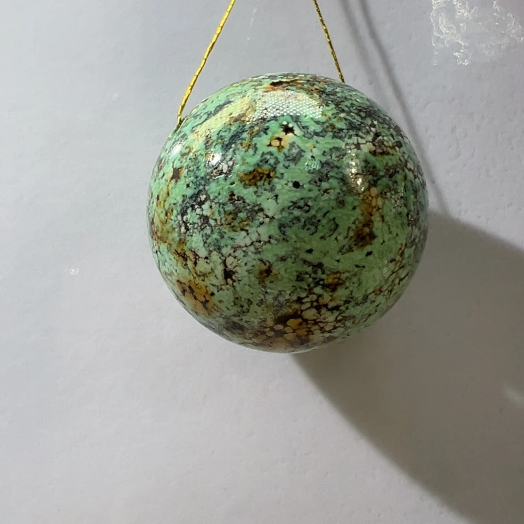 绿松石未镶嵌挂件25.6