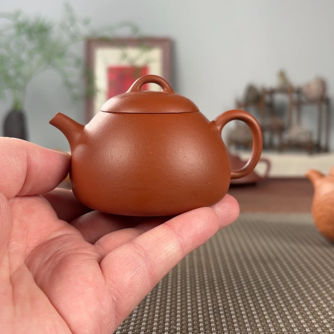 茶壶紫砂黄龙山原矿紫砂壶120