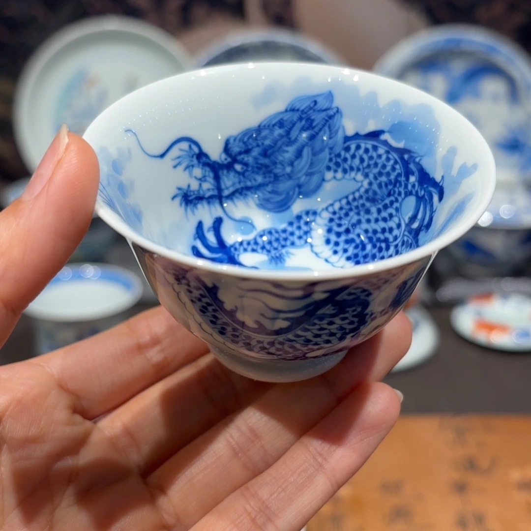 手工手绘陶瓷茶具