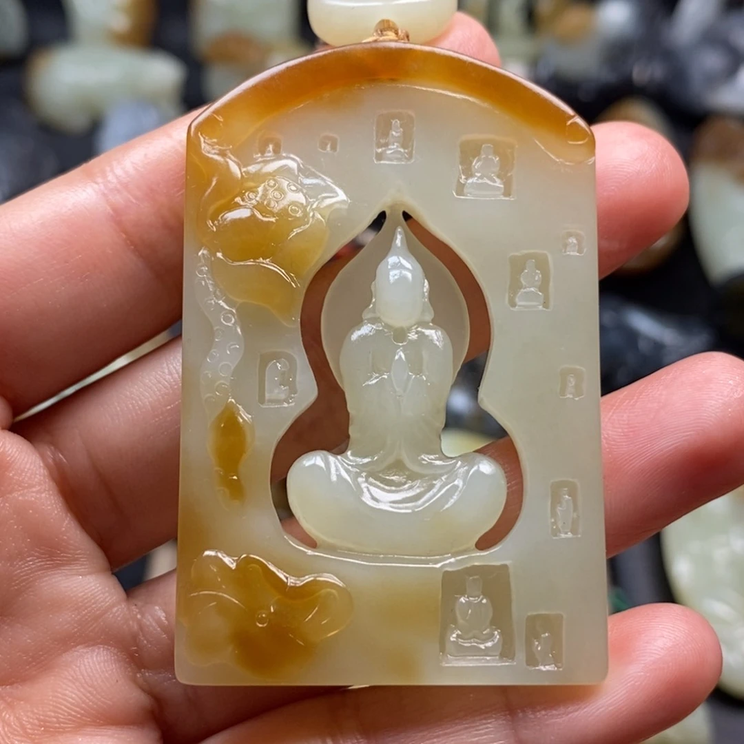 和田玉挂件未镶嵌