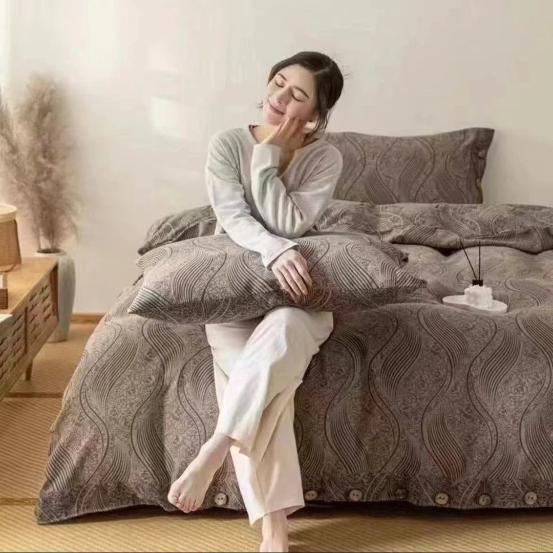 双人【美拉德夏凉被】2.0*2.3M高端纯棉双层纱柔软亲肤机洗被子