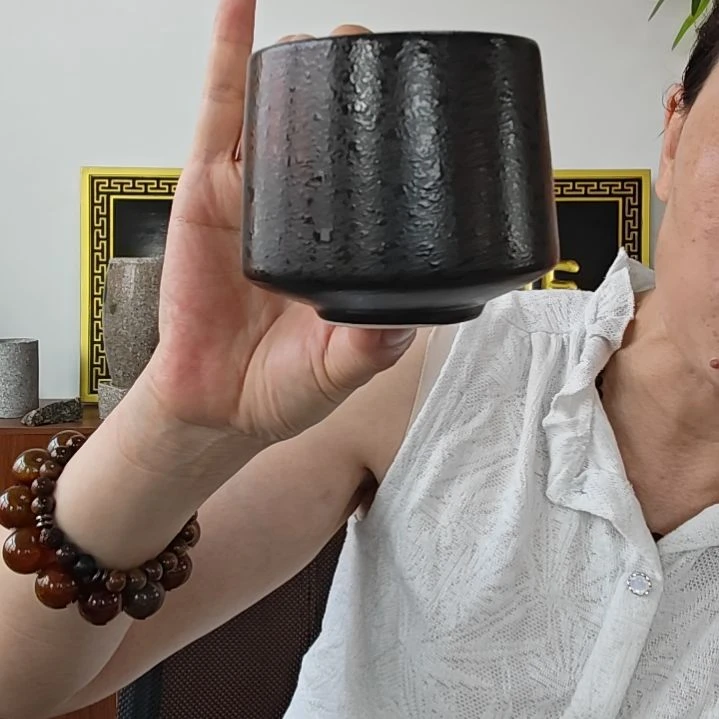 泗水砭石文化馆老虎石主人杯