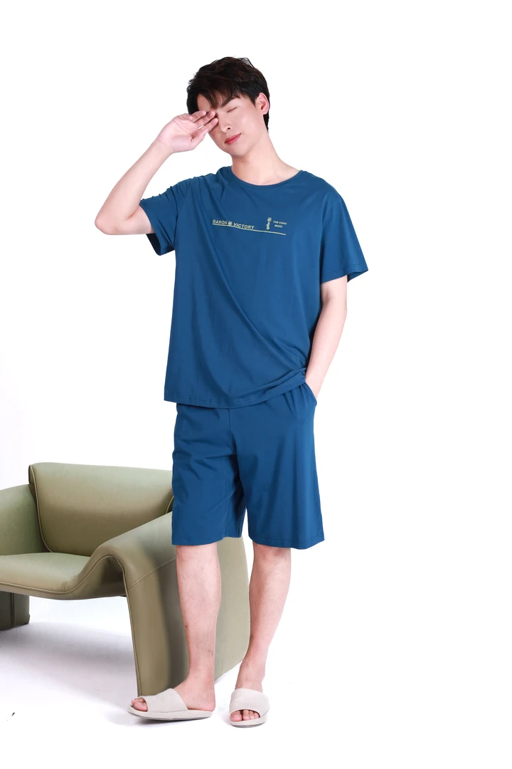 狐狸公主2025狐狸公主夏季短袖男家居装33198M