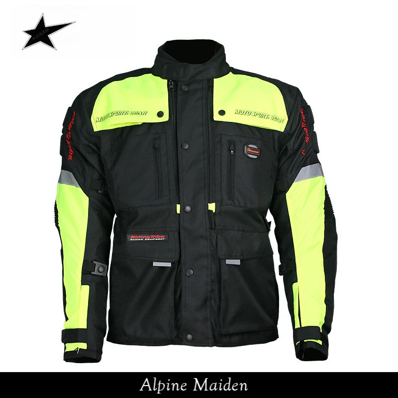 A星Alpine Maiden摩托车拉力服骑士赛车冬季防风男女防摔机车服