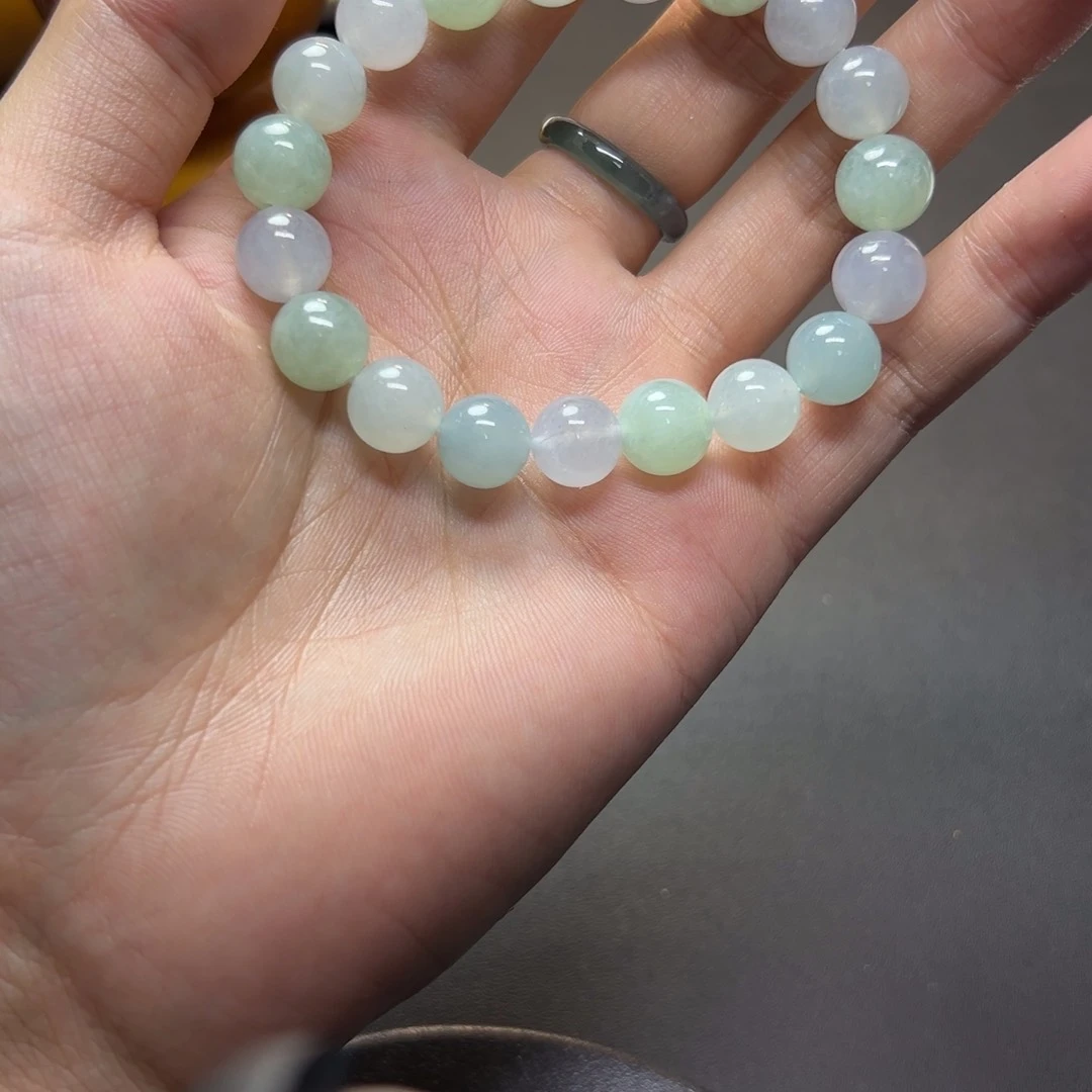 未镶嵌手串翡翠翡翠手串马卡龙单圈