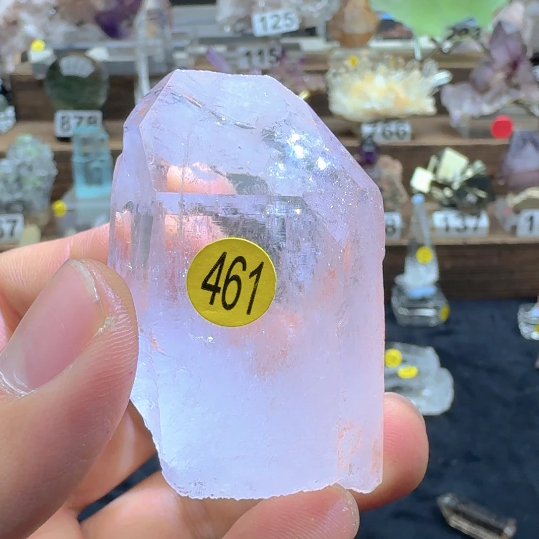 珠宝半成品未镶嵌水晶粉色喜马拉雅资料库