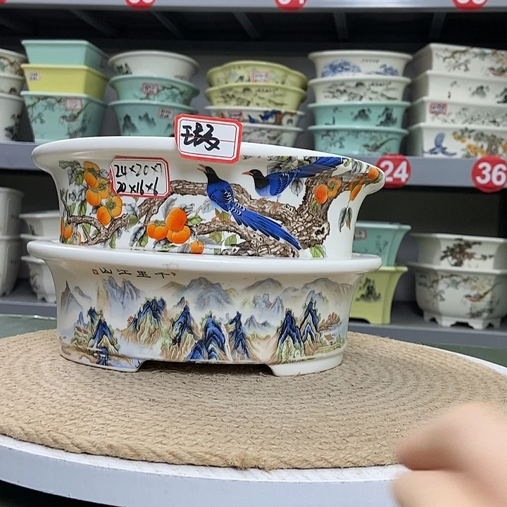 紫砂紫砂花盆0036