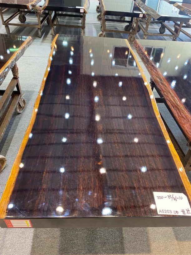 3非洲进口原木实木大板桌