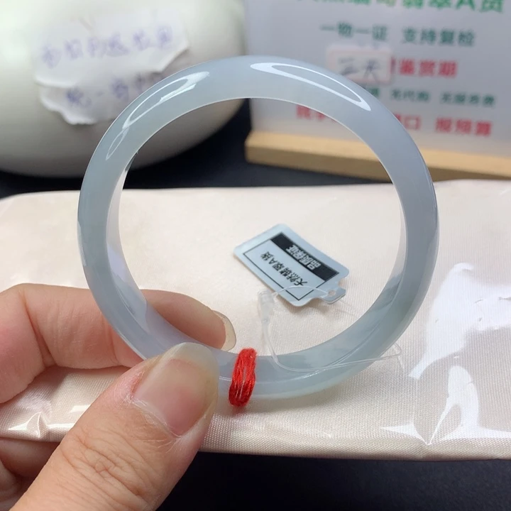 未镶嵌手镯翡翠5455