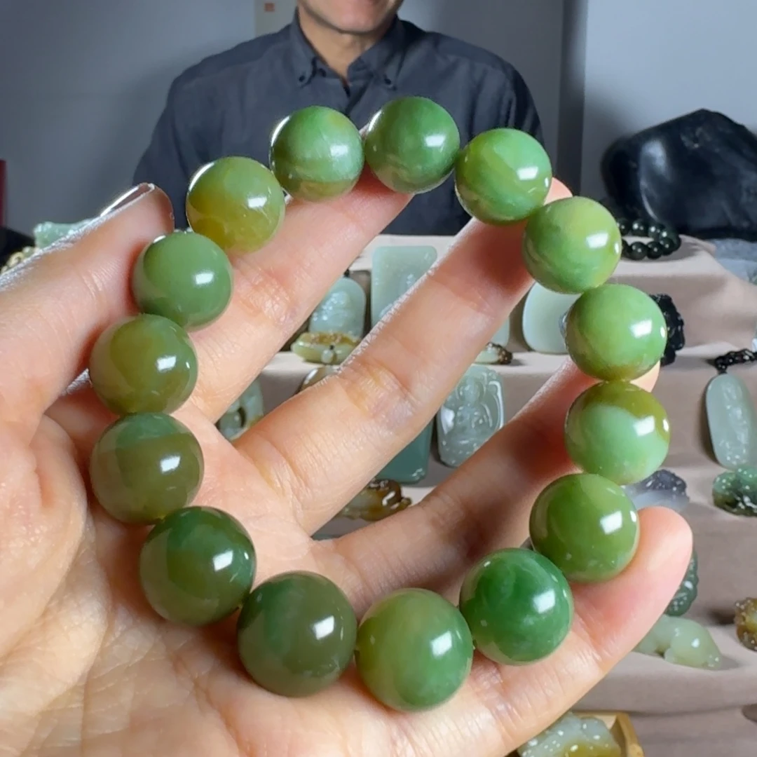 和田玉（糖玉）手链未镶嵌