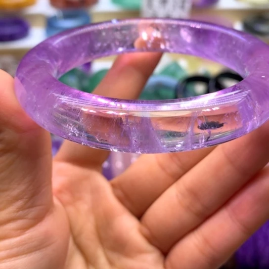 水晶手镯未镶嵌水晶