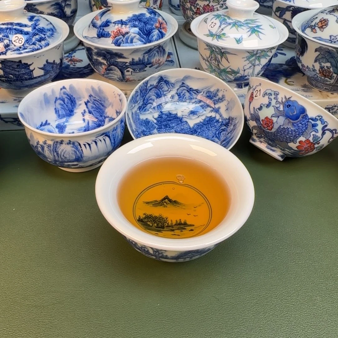 纯手工纯手绘茶具35