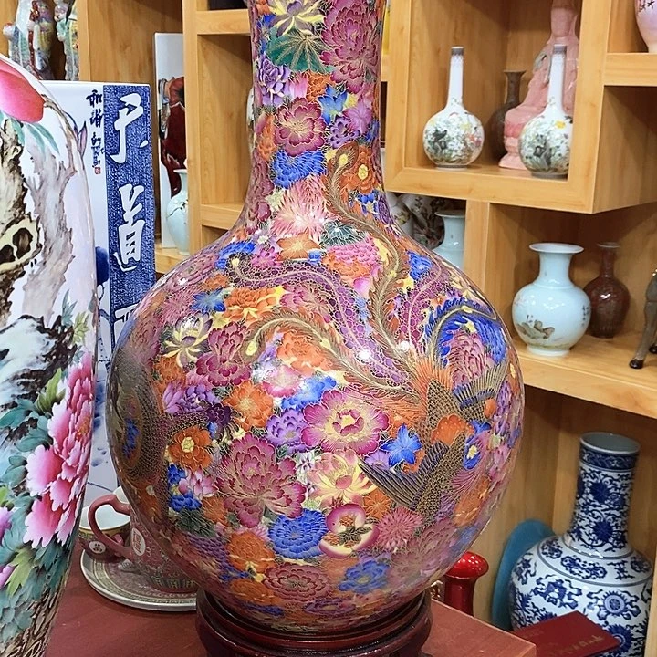 岗***朵瓷片景德镇陶瓷艺术