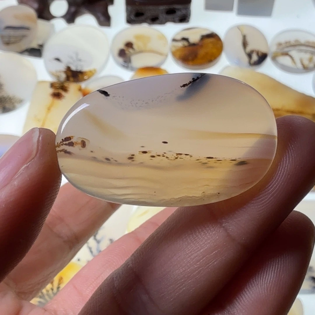 玛瑙/玉髓未镶嵌珠宝半成品